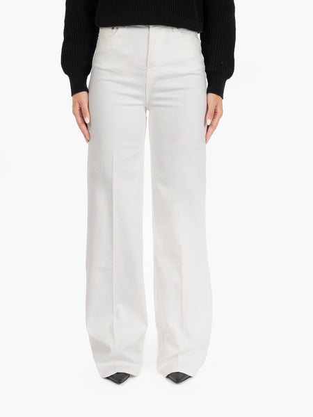 Pantaloni Lexie wide leg bianco