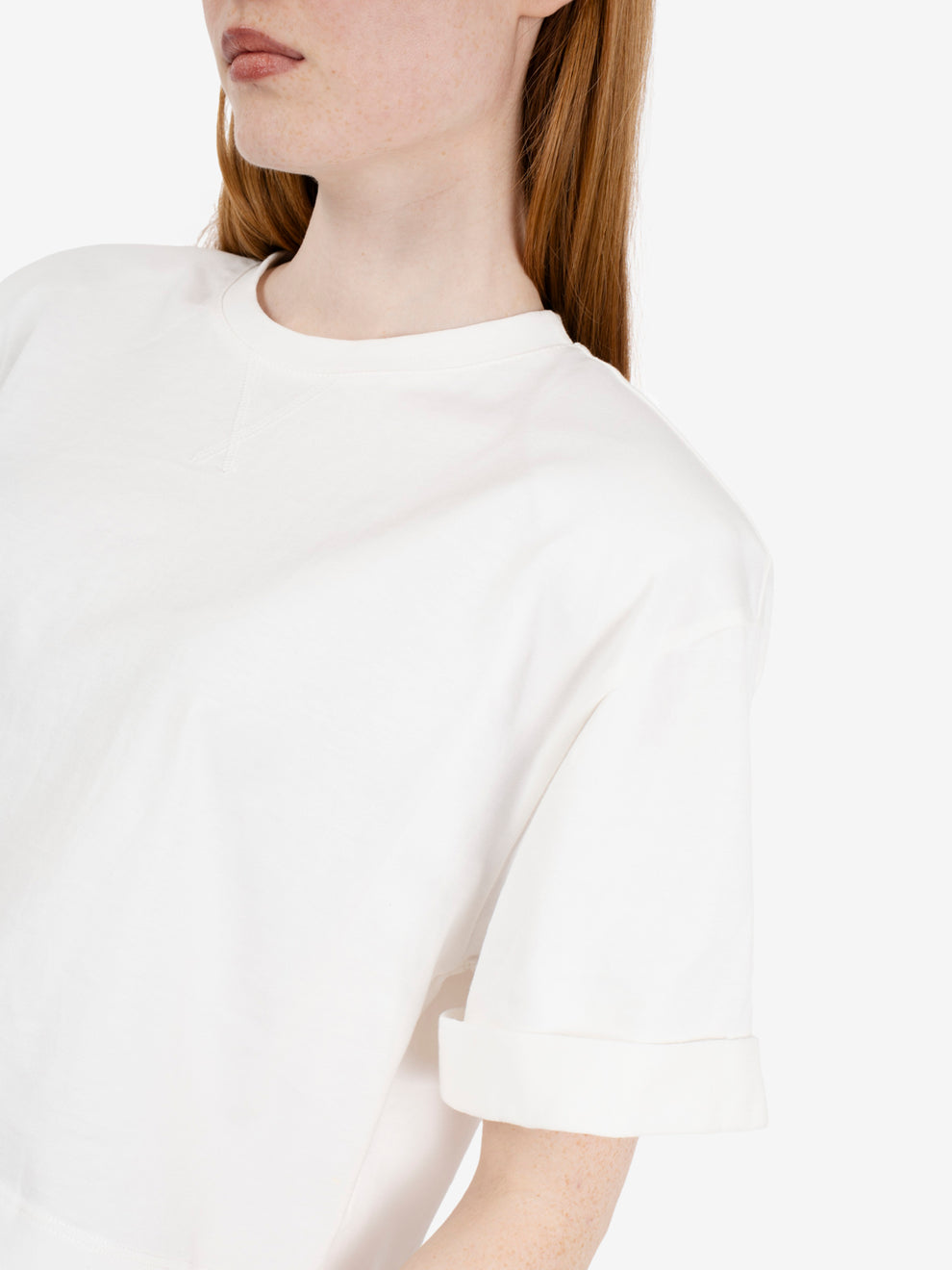 White crop top