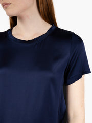 VICOLO - T-shirt raso blu