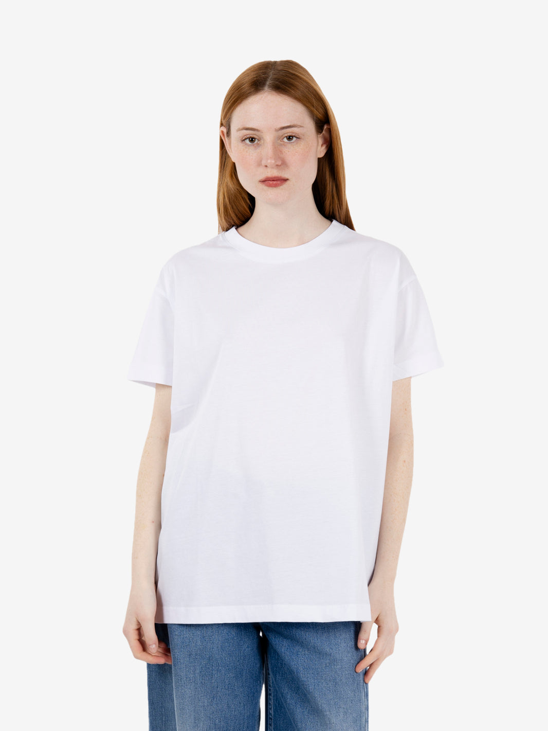 White regular fit T-shirt
