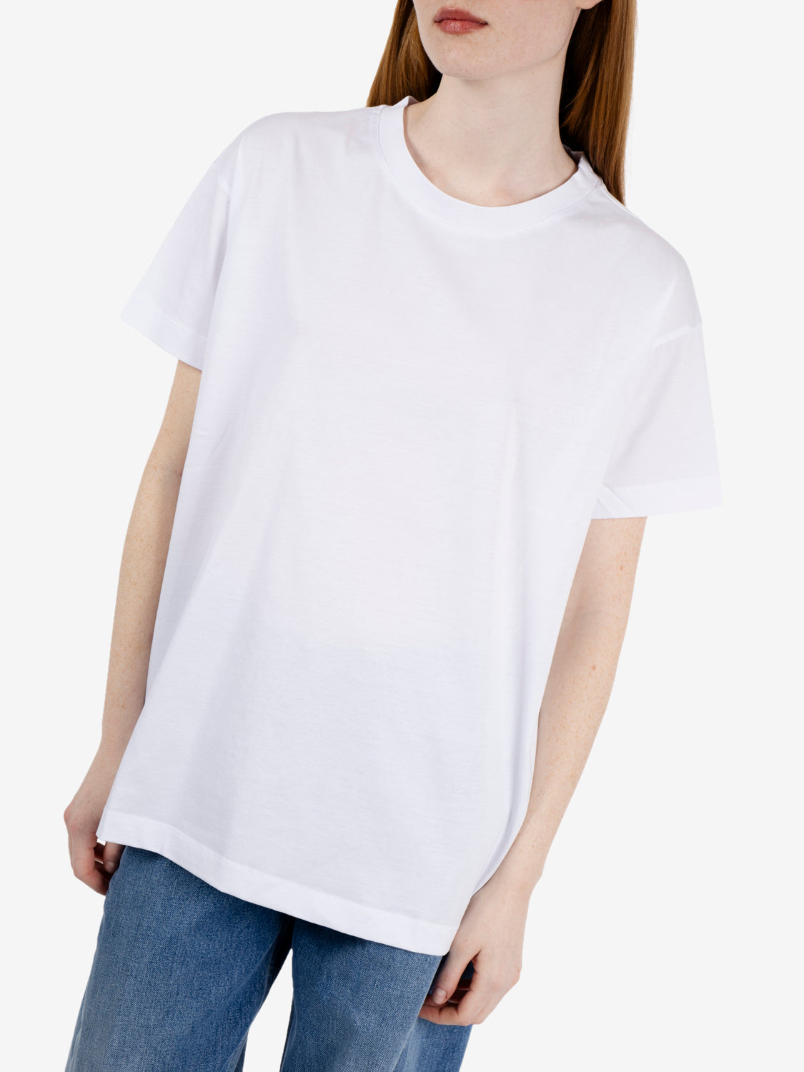 White regular fit T-shirt