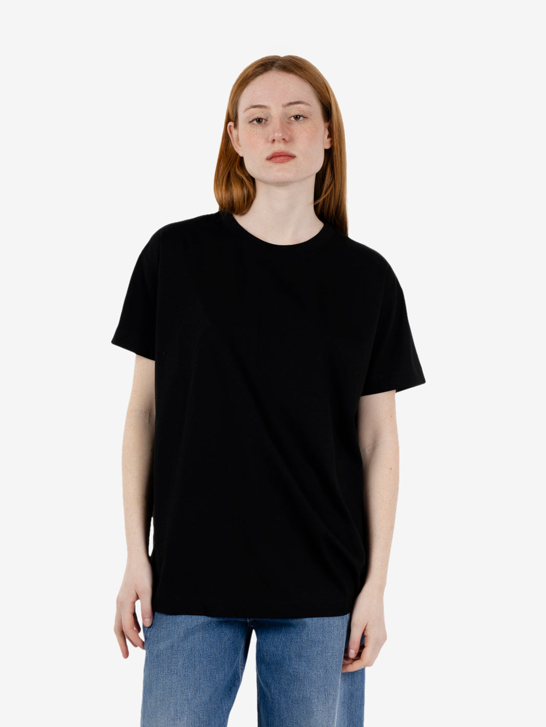 Black regular fit T-shirt