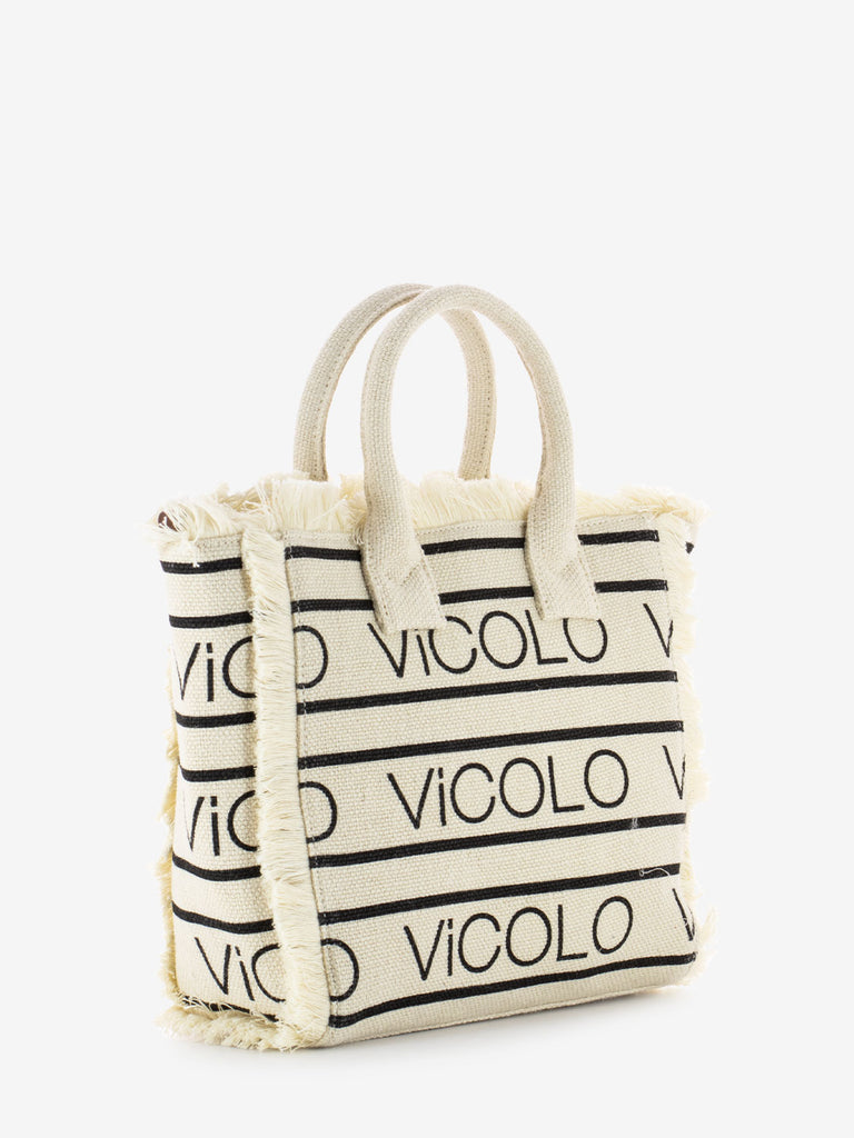 VICOLO - Tote bag Wakiki burro