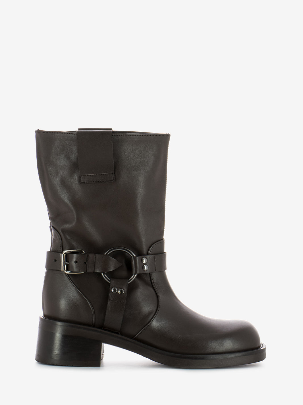 Stivale biker 981 Kansas testa di moro