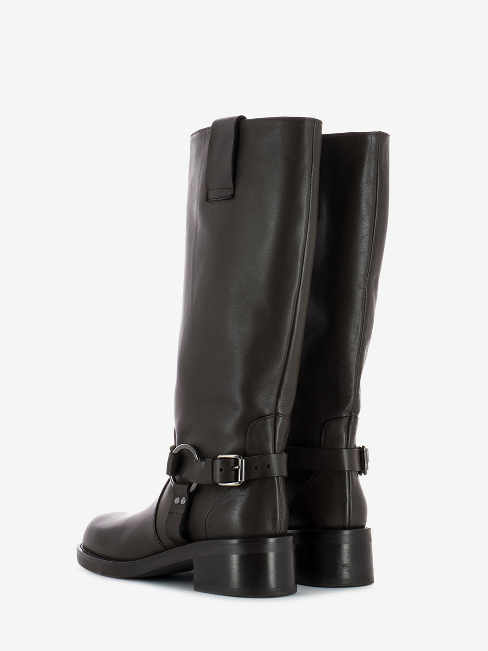 Stivali biker 980 kansas testa di moro