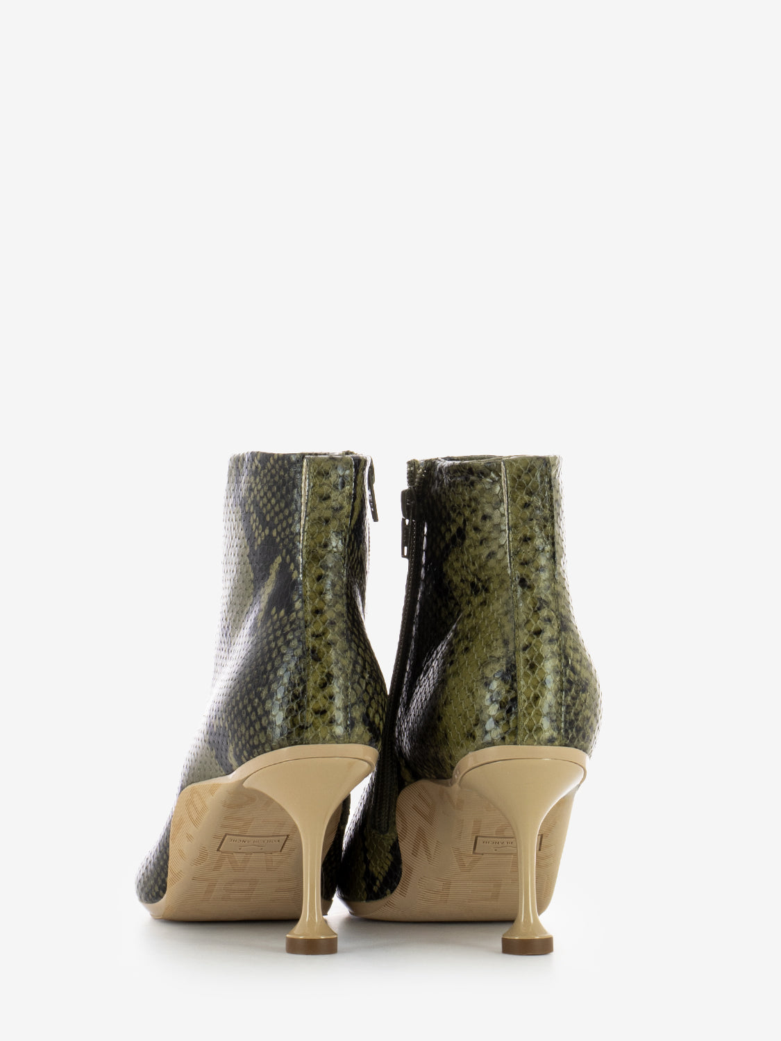Cosmo Booty printed snake army green