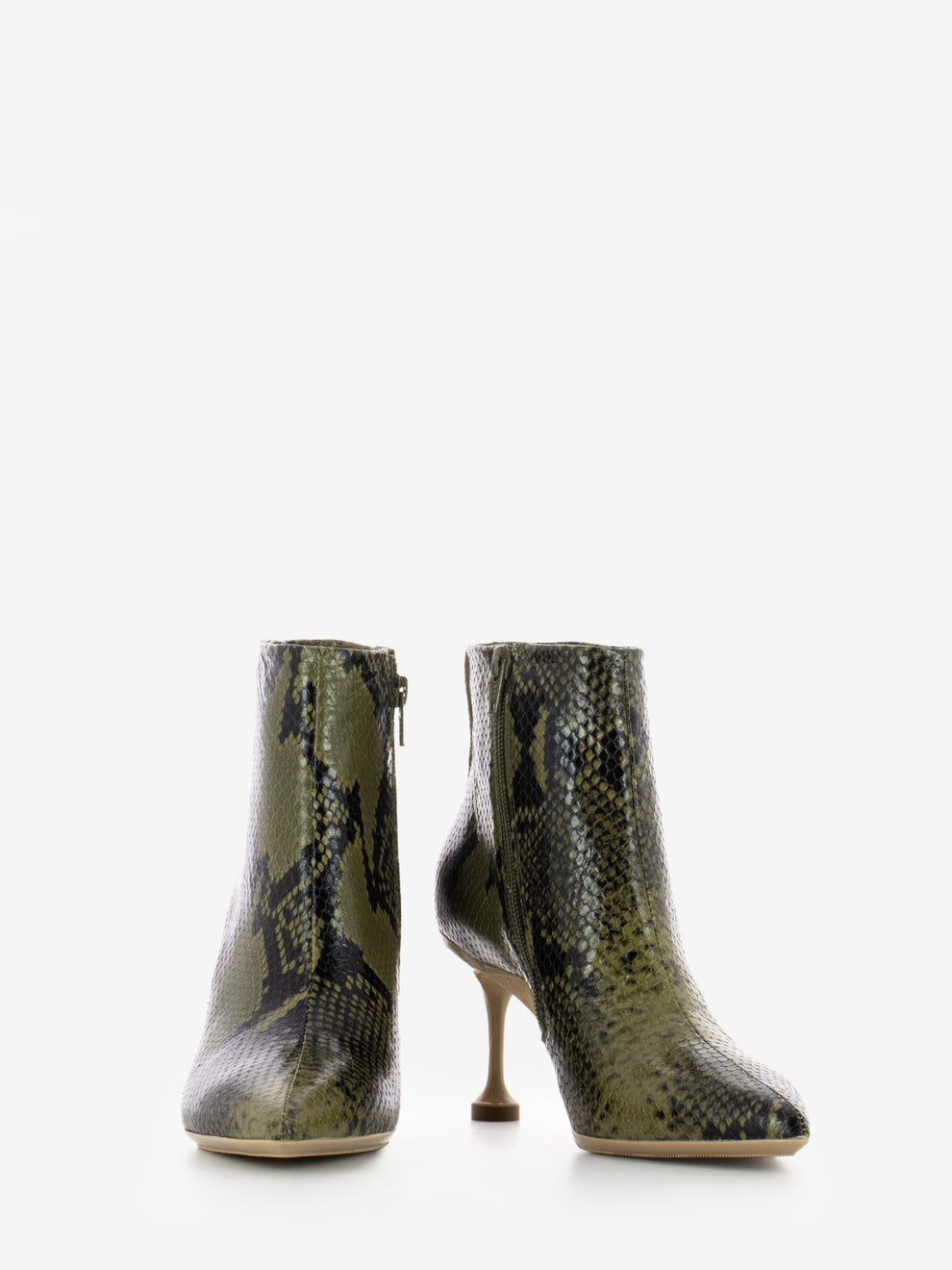 Cosmo Booty printed snake army green