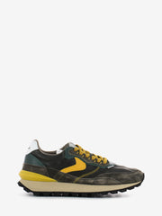 VOILE BLANCHE - Sneakers Qwark Hype Man army green / mustard