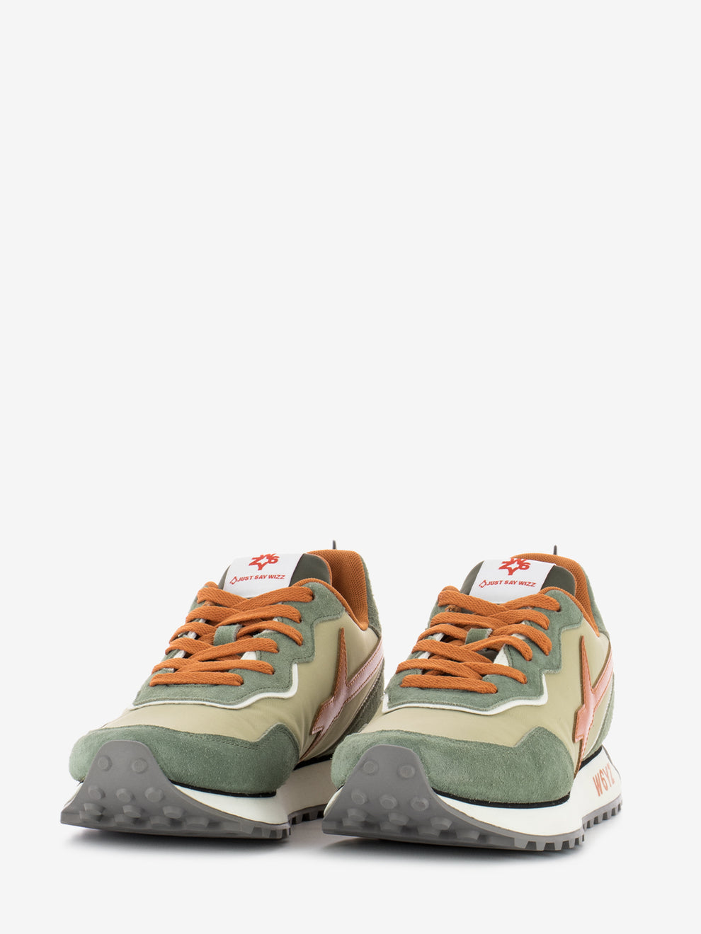 Sneakers Jet2 suede nylon vintage militare / stone