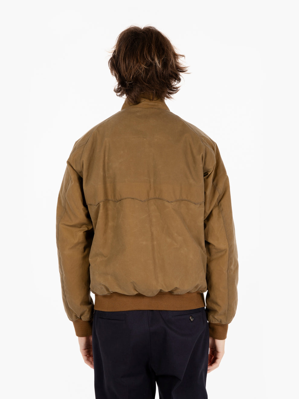 Giacca G9 AF waxed pocket tan