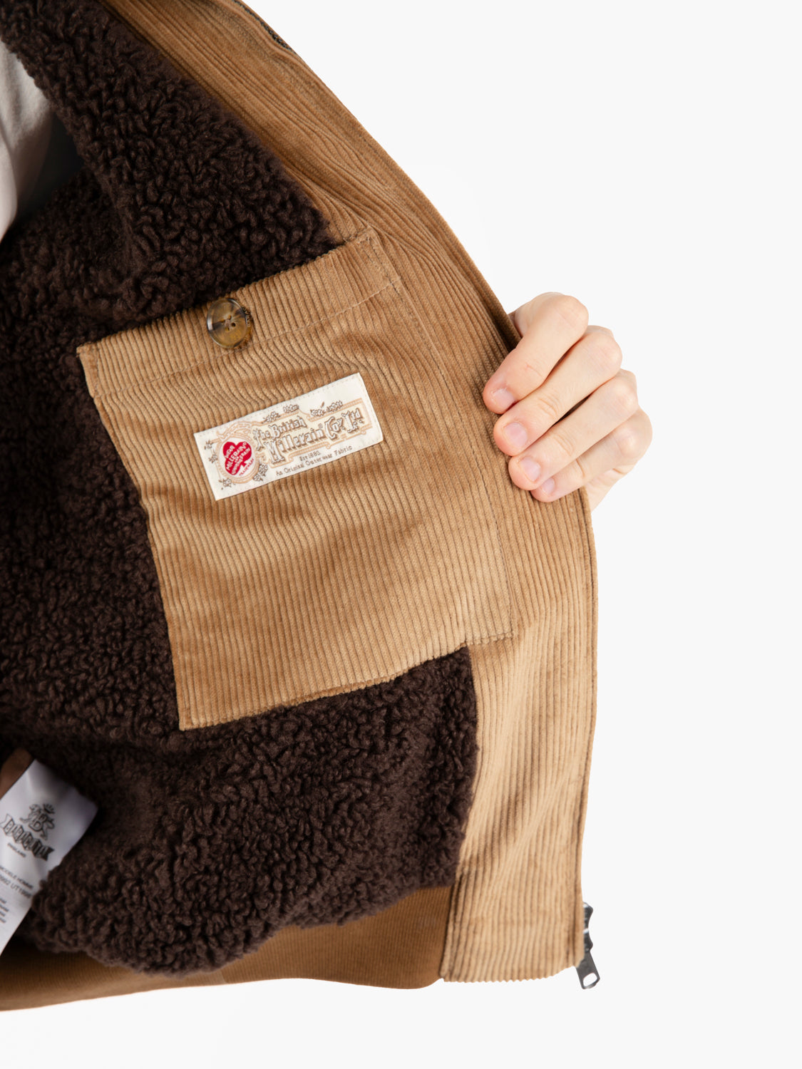 Giacca G9 AF waxed pocket tan