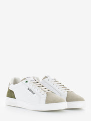 WOMSH - Sneakers Double leather white / moss