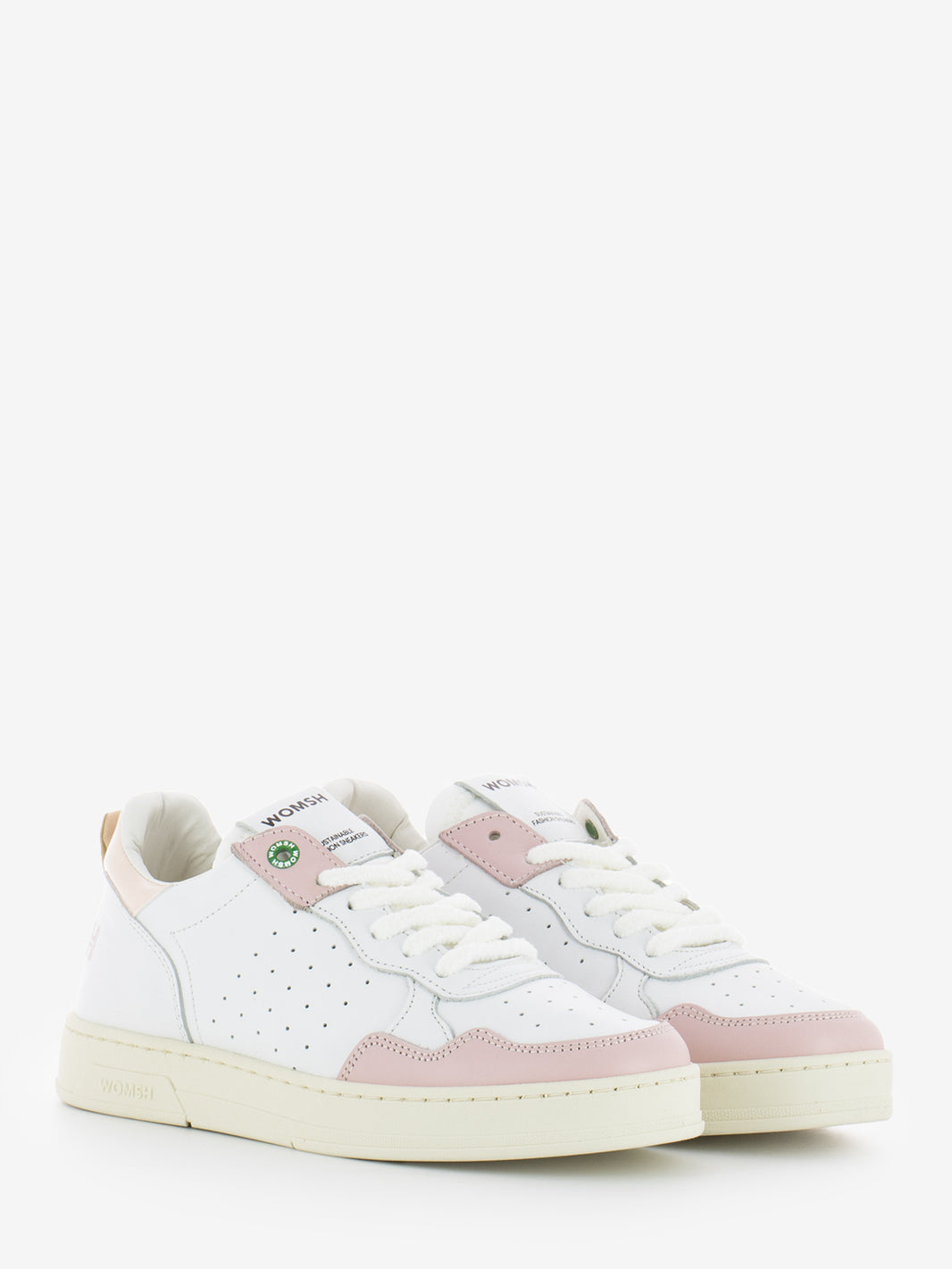 Hyper leather sneakers matt rose