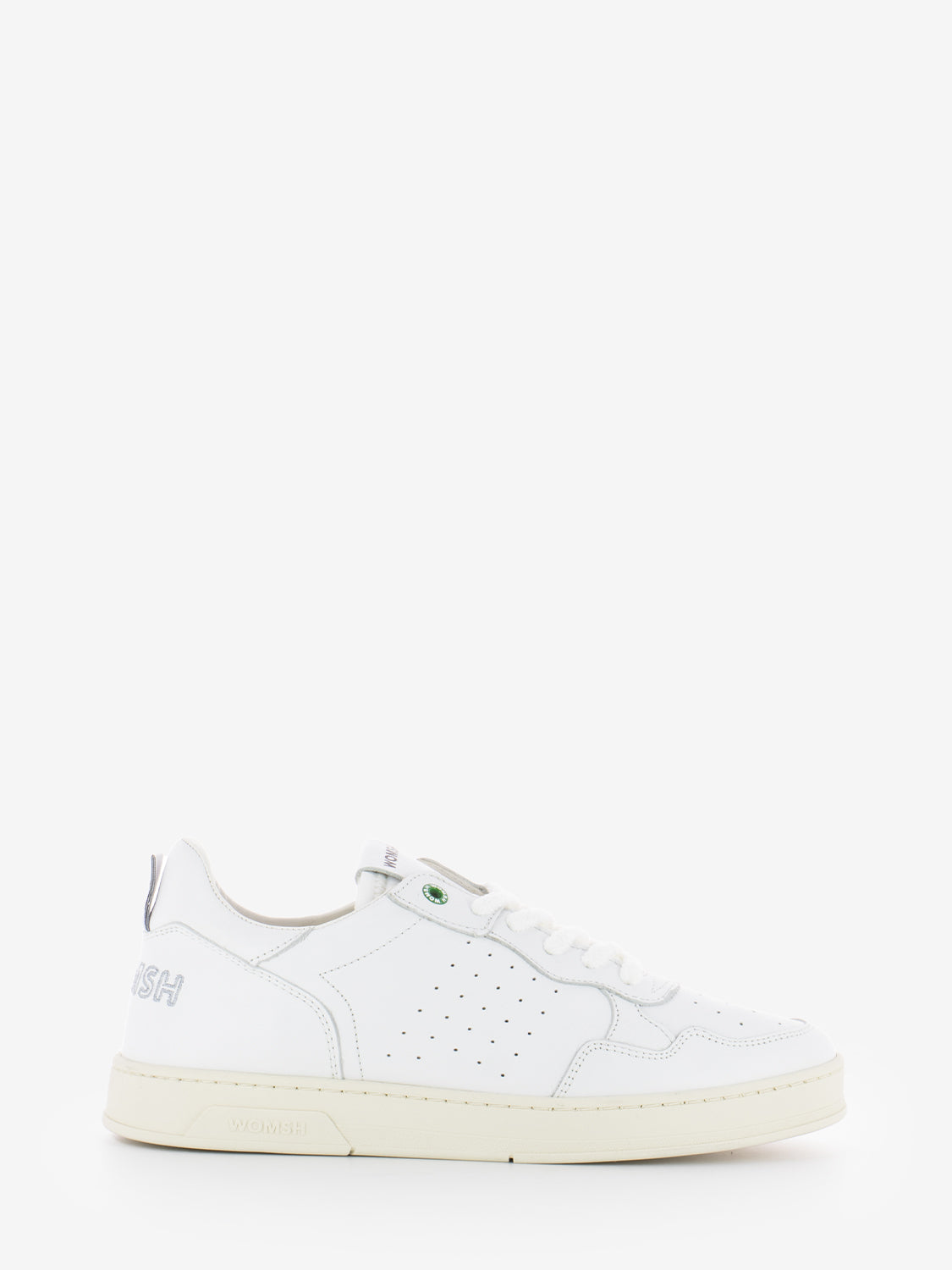 Total white Hyper leather sneakers
