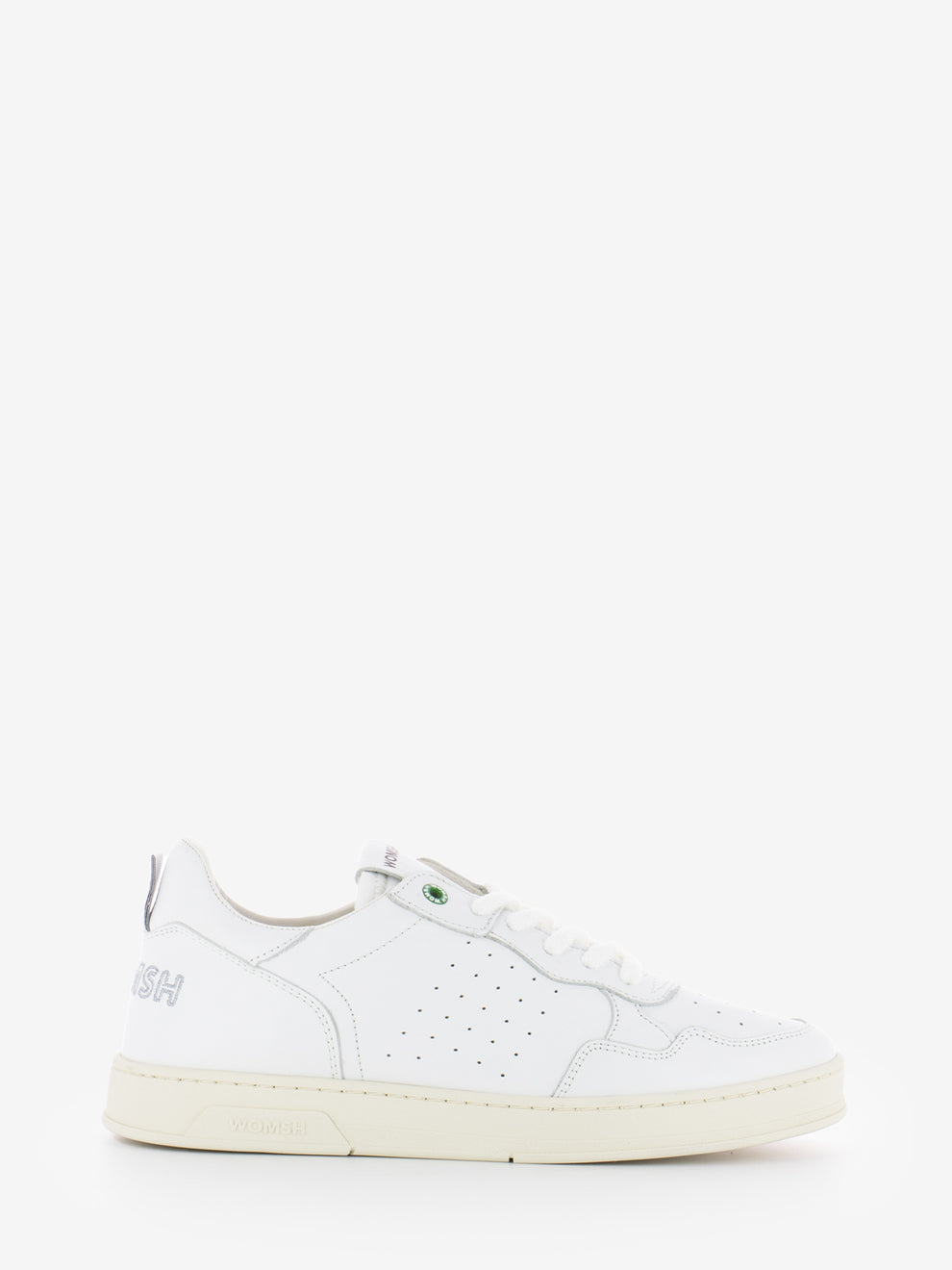 Total white Hyper leather sneakers