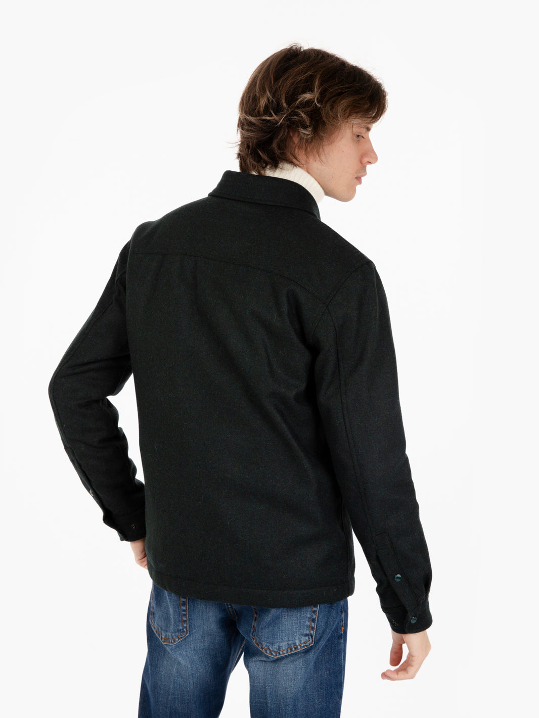 Alaskan wool overshirt ponderosa pine