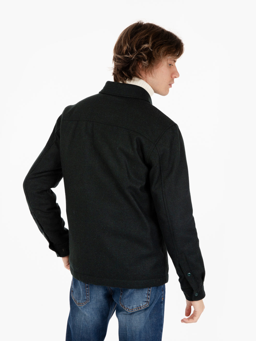 Alaskan wool overshirt ponderosa pine