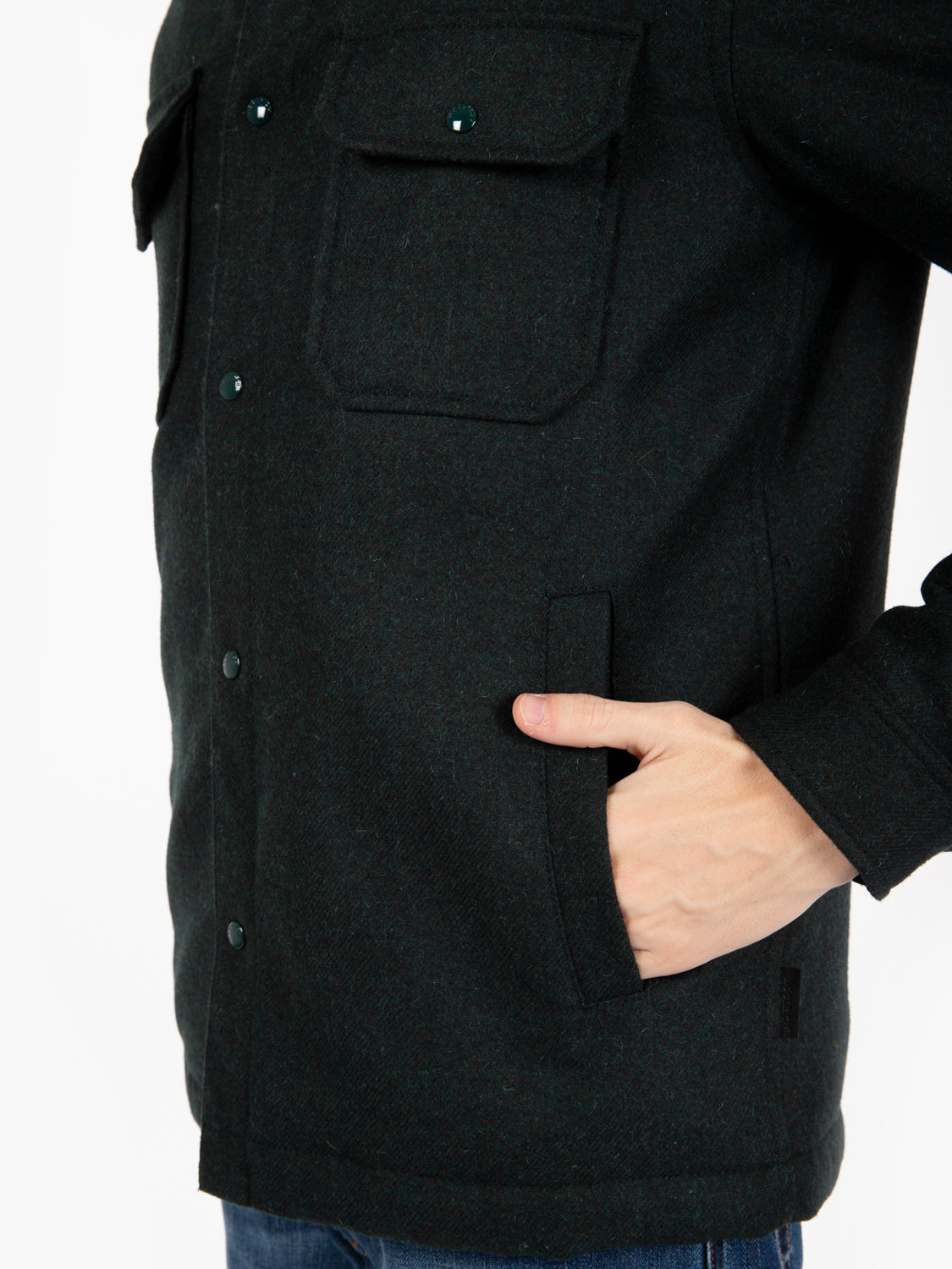 Alaskan wool overshirt ponderosa pine