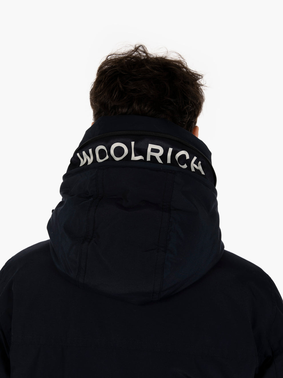 Arctic Parka Evolution in Ramar Cloth melton blue
