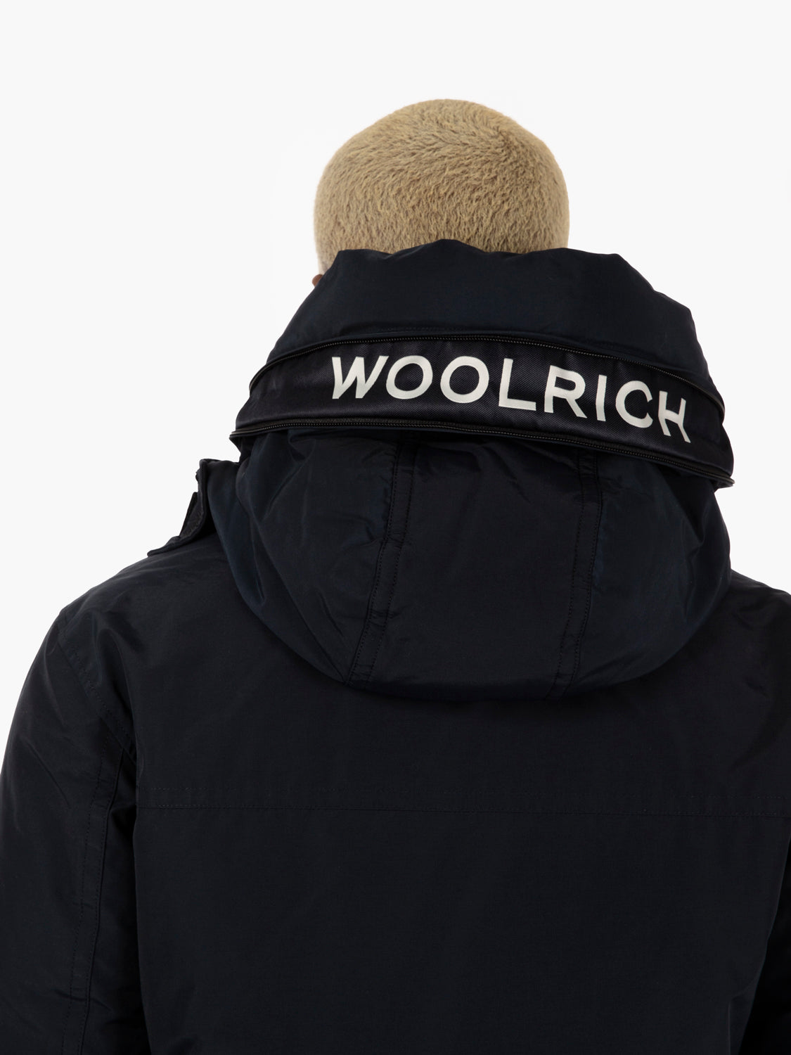 Arctic Parka Evolution in Ramar Cloth melton blue