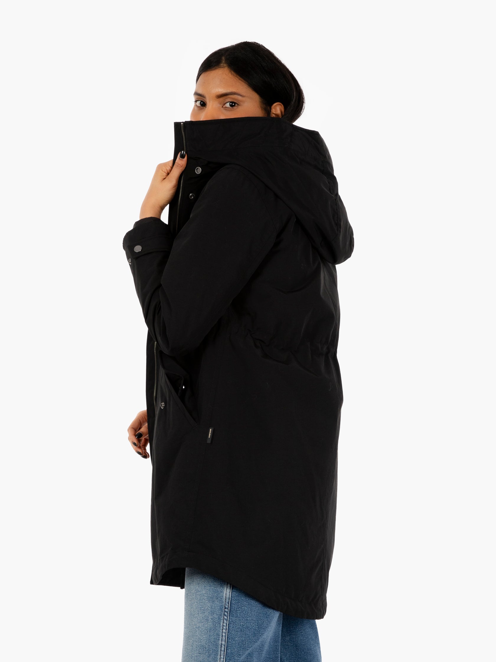 Authentic 3 in 1 parka black