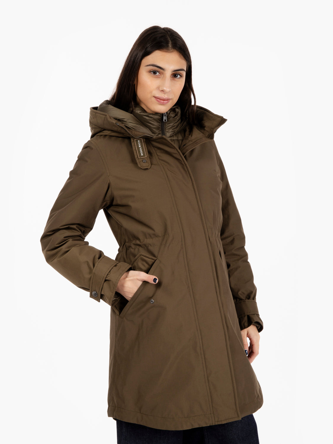 Authentic 3 in 1 parka dark green
