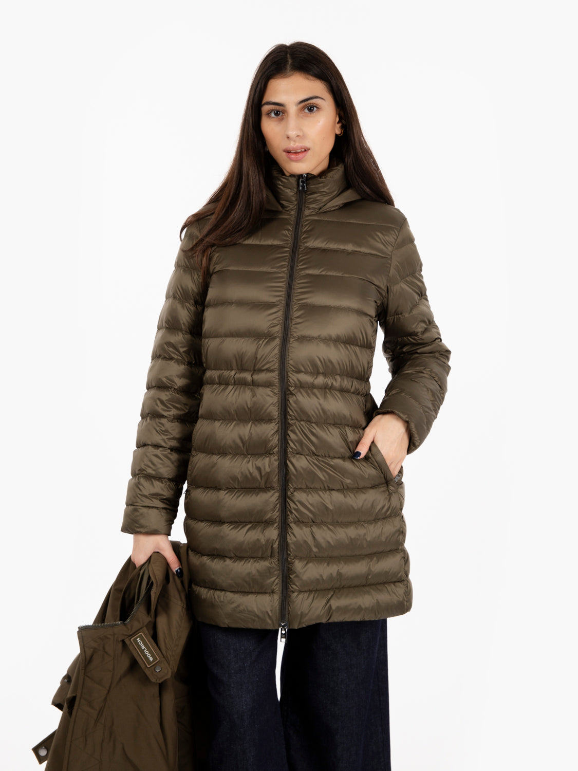 Authentic 3 in 1 parka dark green