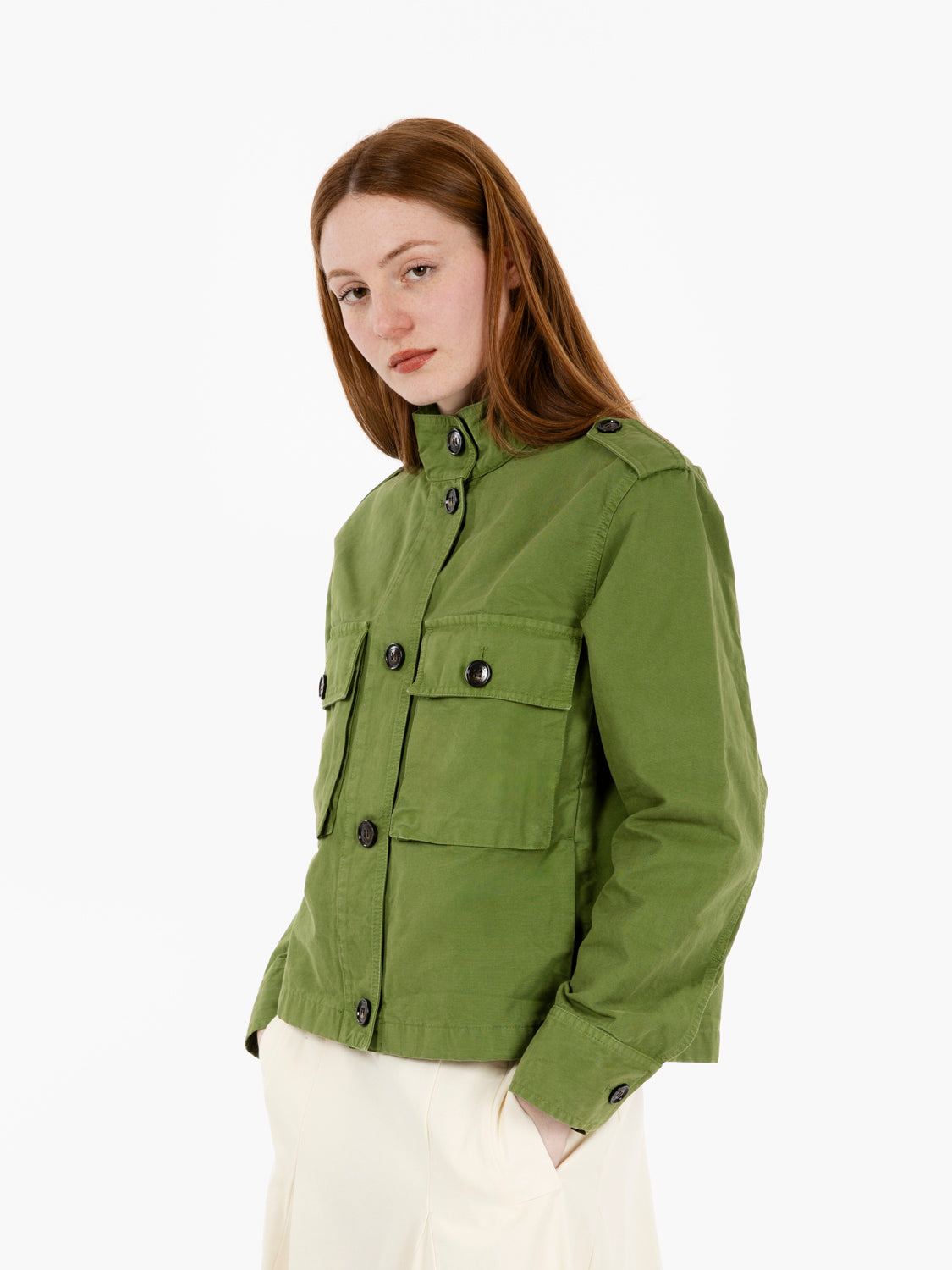 Canvas GD overshirt cypress