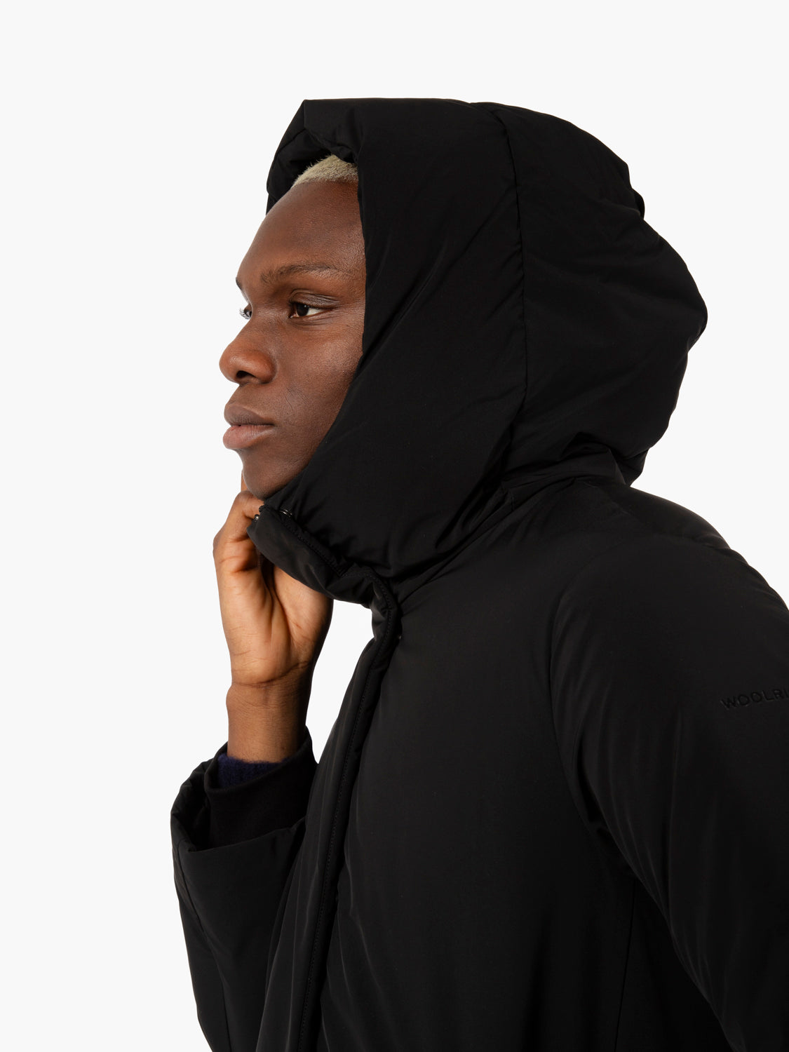 Cocoon Parka in Urban Touch black