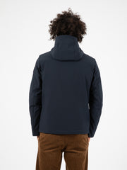 WOOLRICH - Pacific soft shell jacket melton blue