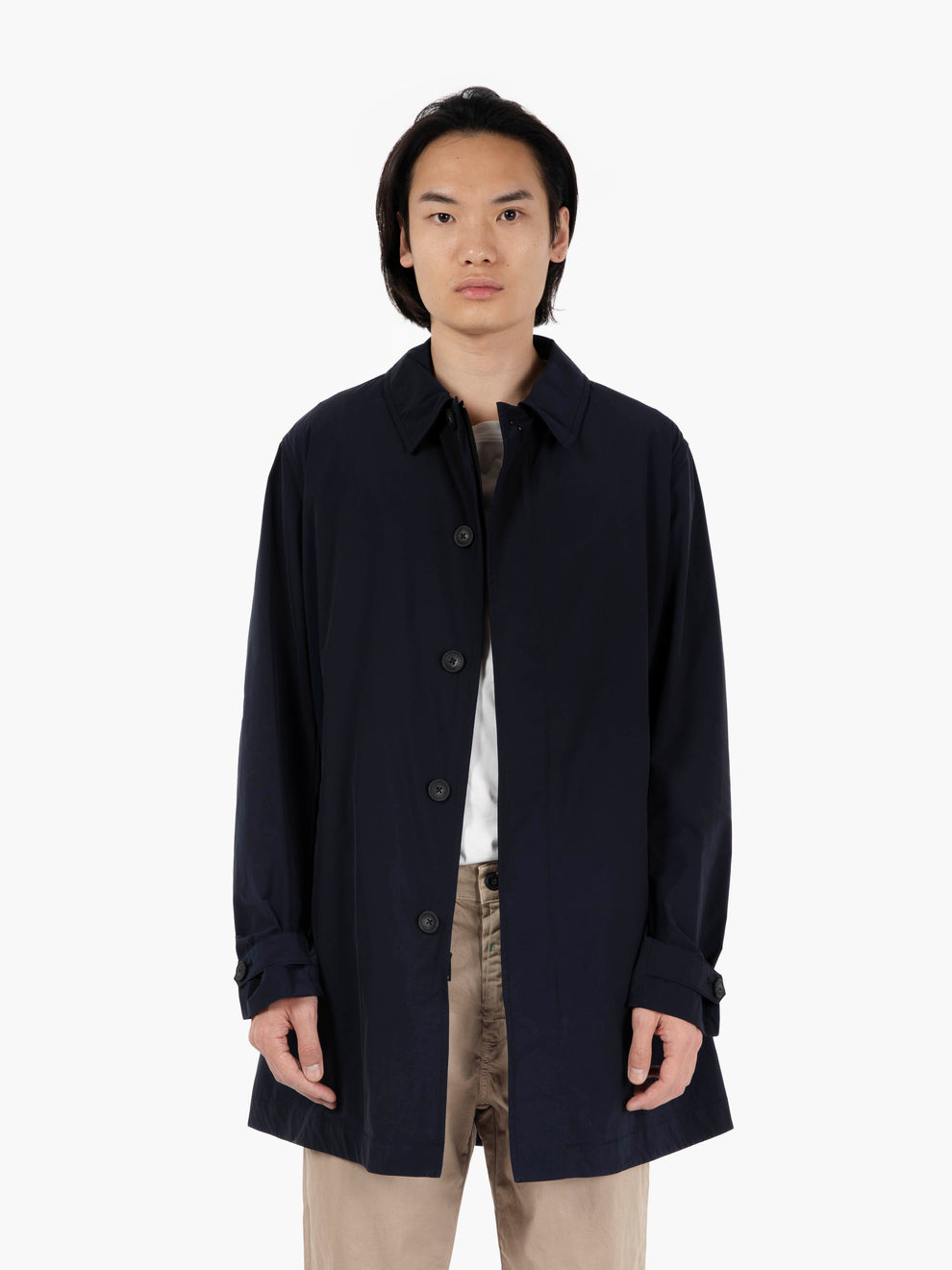 New City carcoat melton blue