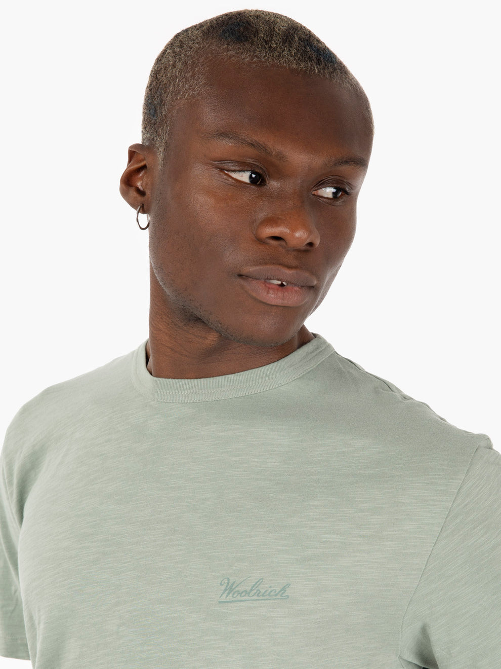 Slub t-shirt chinois green