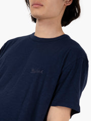 WOOLRICH - Slub t-shirt dream blue