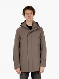Soft Shell Barrow Mac coat falcon