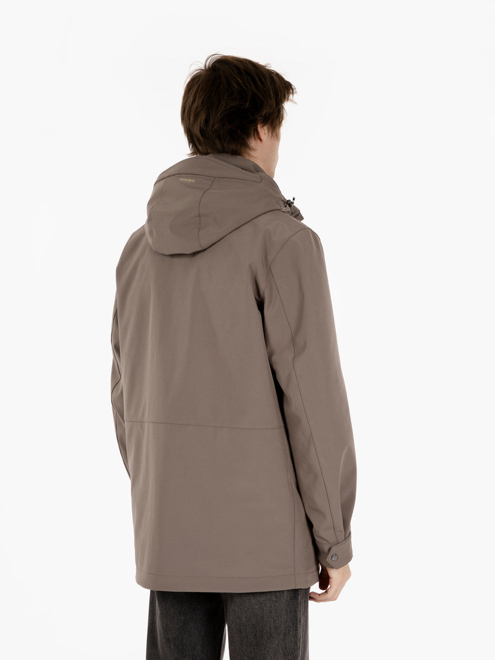 Soft Shell Barrow Mac coat falcon