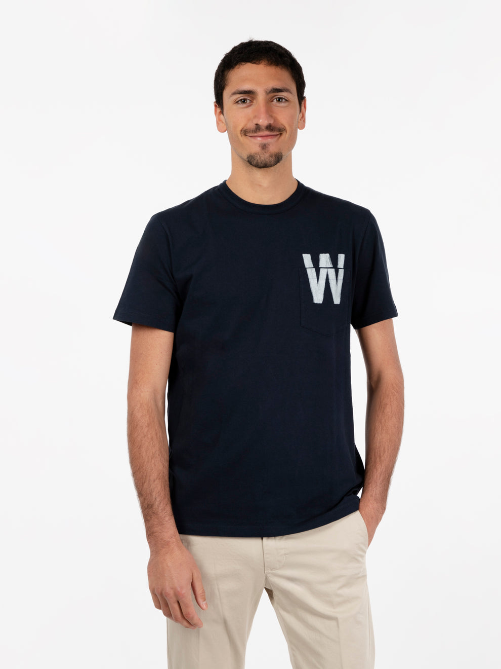 T-shirt flag bright melton blue