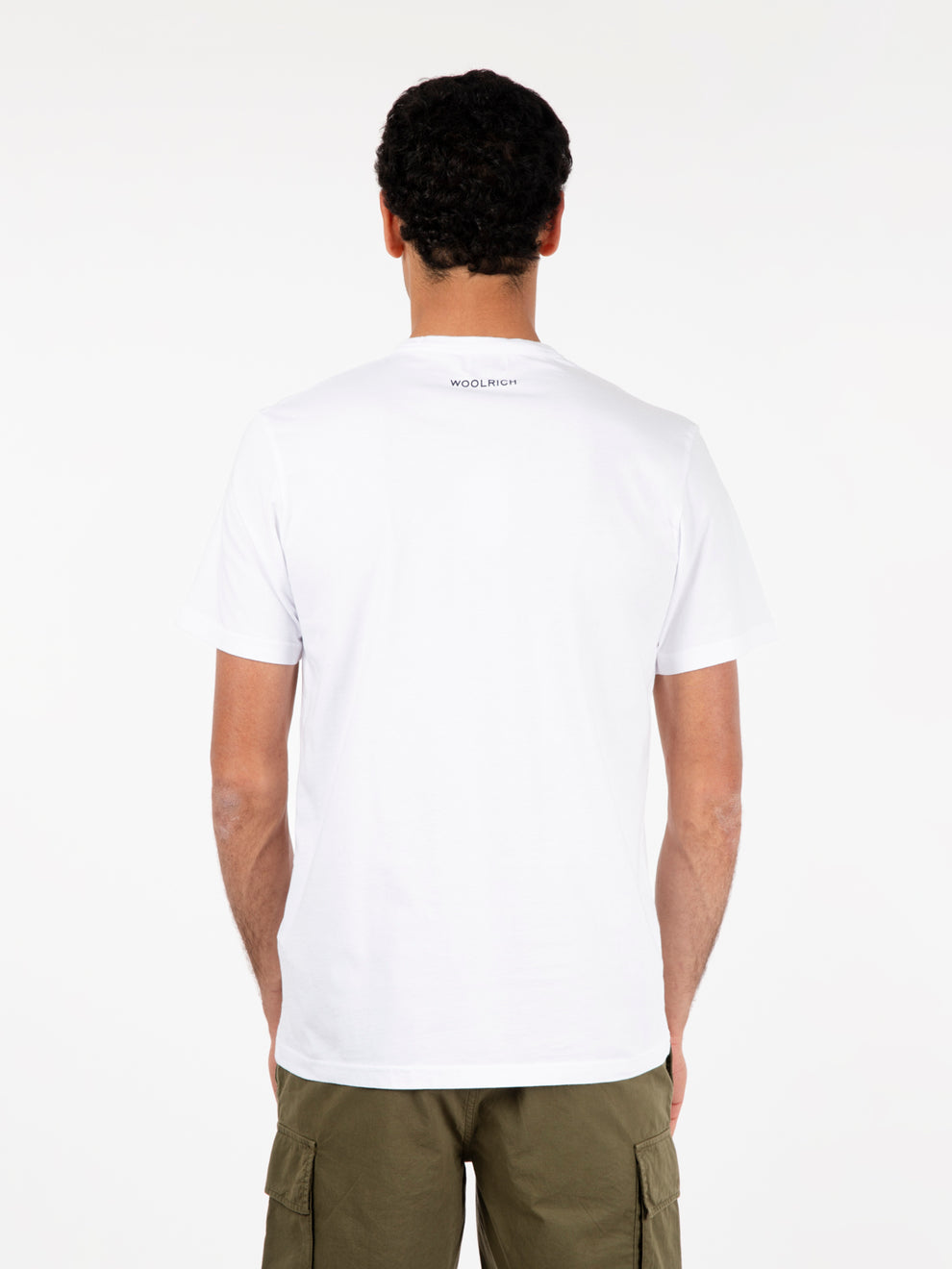 T-shirt landscape bright white