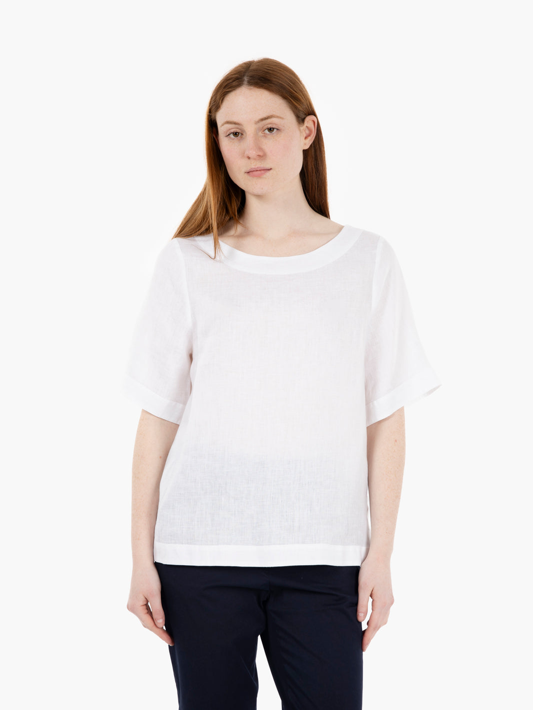 Blusa Fiamma morbida bianca