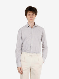 Camicia a righe travel moro