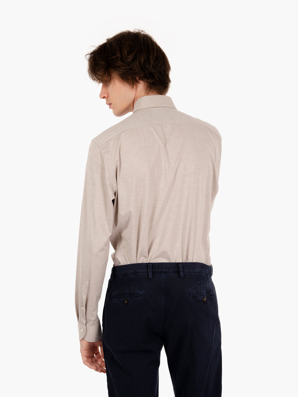 Beige flamed Active shirt