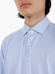 XACUS - Camicia Active microfantasia blue