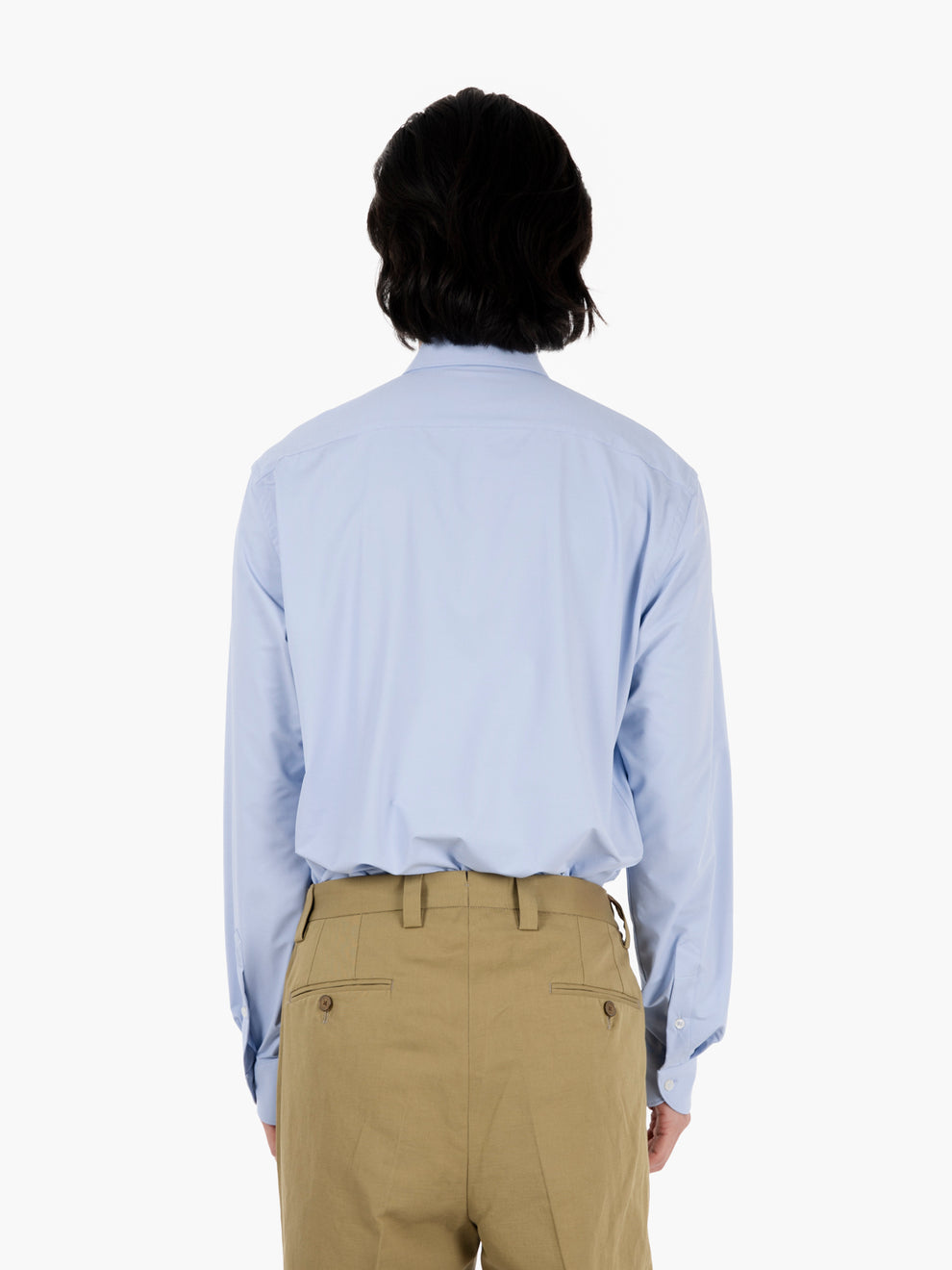 Active shirt micro-pattern blue