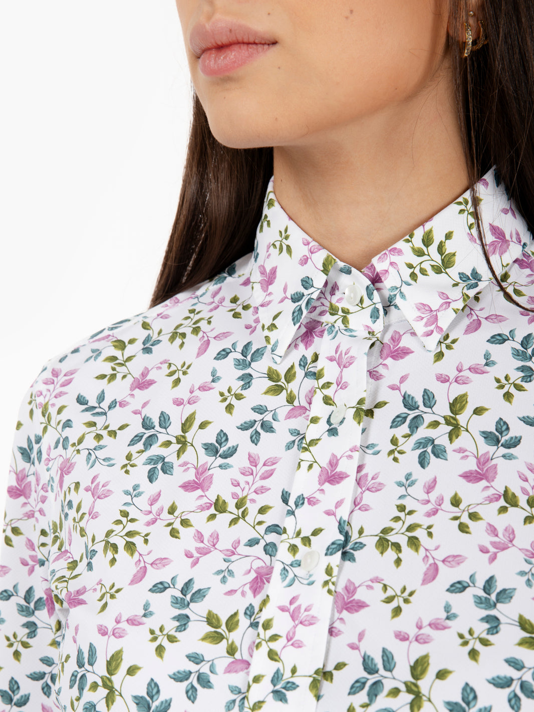 Camicia Active Sara fantasia botanica multicolor