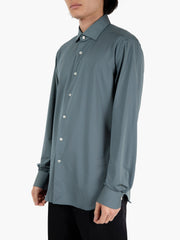 XACUS - Camicia active shirt tailor fit verde
