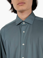 XACUS - Camicia active shirt tailor fit verde