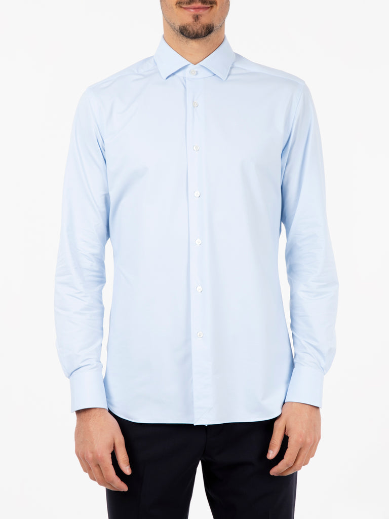 XACUS - Camicia active tailor fit azzurra