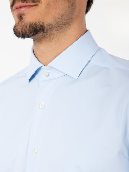 Camicia active tailor fit azzurra