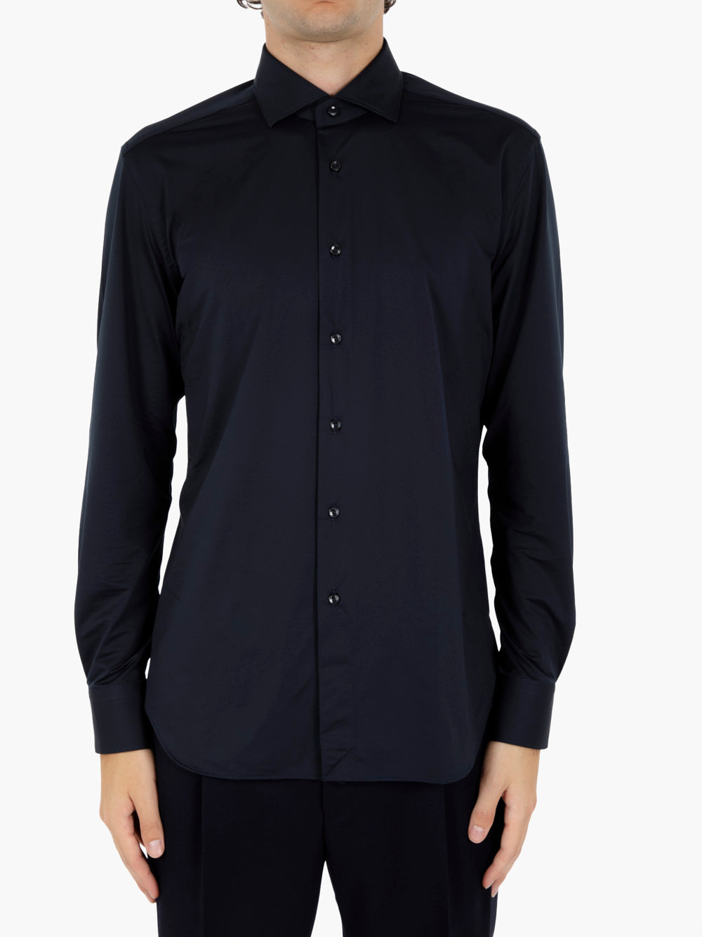 Active tailor fit shirt blue