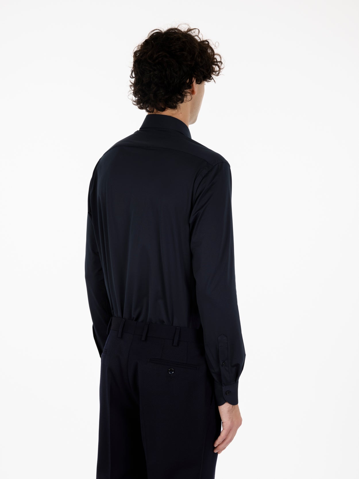 Active tailor fit shirt blue