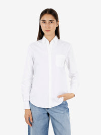 Camicia Aura oxford bianco